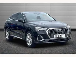 Black Used 2021 Audi Q3 S-Line SUV | £25,495 (A bit pricey)