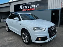 White Used 2012 Audi Q3 S-Line SUV | £8,650 (A bit pricey)