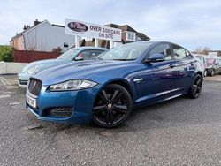 Blue Used 2015 Jaguar XF R-Sport Sedan | £7,999 (Super price)