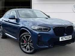 Blue Used 2024 BMW X4 M Sport SUV | £45,811 (Fair price)