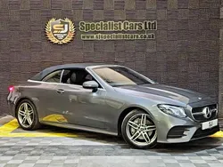 Grey Used 2020 Mercedes E220 AMG line Cabriolet | £27,995 (Expensive)