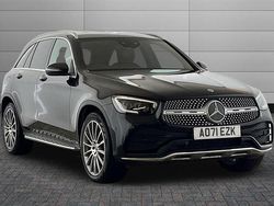 Obsidian black Used 2021 Mercedes GLC300 AMG Line Premium Estate | £29,495 (Good price)