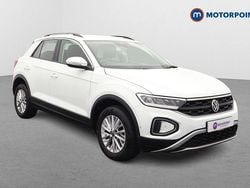 White Used 2023 VW T-Roc Life SUV | £18,749 (Fair price)