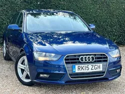Blue Used 2015 Audi A4 Advanced Sedan | £6,467 (Good price)