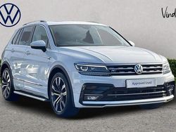 Pure white Used 2020 VW Tiguan R-line SUV | £23,990 (Good price)