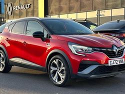 Red/black Used 2022 Renault Captur RS Line SUV | £16,093 (Fair price)