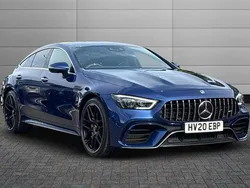 Brilliant blue Used 2020 Mercedes AMG GT 63 Premium Plus Coupe | £82,850