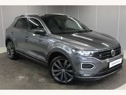 Grey Used 2019 VW T-Roc R-line SUV | £15,895 (Fair price)