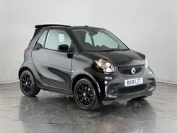 Black Used 2018 Smart ForTwo Cabrio Premium Cabriolet | £9,950 (Fair price)