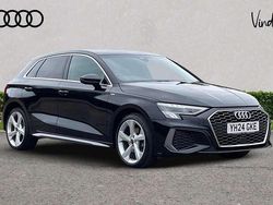 Black Used 2024 Audi A3 e-tron S-Line Hatchback | £24,102 (Fair price)