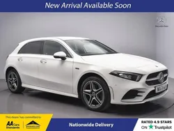 White Used 2021 Mercedes A250 AMG Line Premium Hatchback | £15,950 (Fair price)