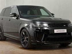 Black Used 2022 Land Rover Range Rover Sport SVR SUV | £60,200 (Fair price)
