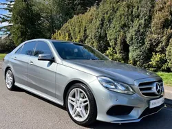 Silver Used 2013 Mercedes E220 AMG Sedan | £6,500 (Fair price)