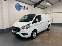 White Used 2021 Ford Transit Custom Limited Van | £16,597 (Good price)