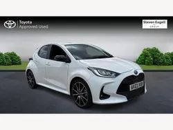 White Used 2023 Toyota Yaris Hybrid Sport Hatchback | £18,761 (Fair price)