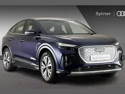 Blue Used 2022 Audi Q4 Sportback e-tron Sport SUV | £26,500