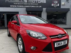 Red Used 2014 Ford Focus Zetec Hatchback | £3,795 (A bit pricey)