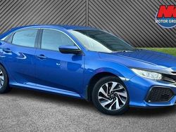 Blue Used 2018 Honda Civic SE Hatchback | £6,999 (Good price)