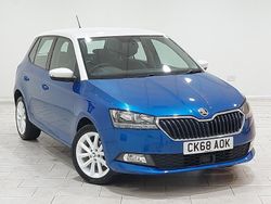 Blue Used 2018 Skoda Fabia Colour Edition Hatchback | £10,998 (A bit pricey)