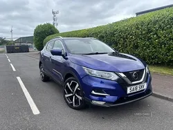Blue Used 2018 Nissan Qashqai Tekna SUV | £9,995 (Fair price)
