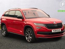 Red Used 2018 Skoda Kodiaq SportLine SUV | £21,499 (Fair price)