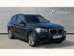 Black Used 2020 BMW X3 M Sport SUV | £22,482 (Fair price)