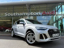 Silver New 2024 Audi Q5 S-Line SUV | £43,490