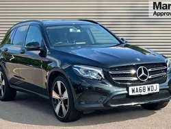 Black Used 2018 Mercedes GLC220 Urban SUV | £18,208 (Good price)
