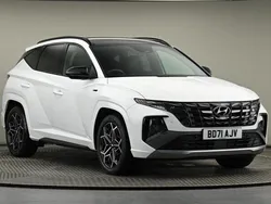 White Used 2022 Hyundai Tucson N Line SUV | £23,950 (A bit pricey)