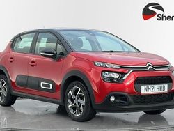Red Used 2021 Citroën C3 PureTech Hatchback | £10,499 (Fair price)