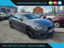Grey Used 2017 BMW 420 Sport Line Coupe | £10,999 (Fair price)