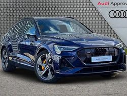 Blue Used 2022 Audi e-tron Sportback Advanced SUV | £34,493