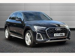 Black Used 2021 Audi Q5 S-Line SUV | £27,350 (Fair price)