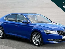 Blue Used 2018 Skoda Superb SE L Executive Hatchback | £13,549 (Good price)