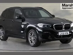 Black Used 2021 BMW X3 M Sport SUV | £30,443 (Good price)