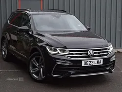 Black Used 2023 VW Tiguan R-line Edition SUV | £29,985 (Fair price)