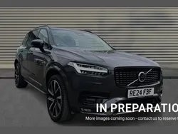 Special metallic platinum grey Used 2024 Volvo XC90 Plus SUV | £46,491 (Fair price)