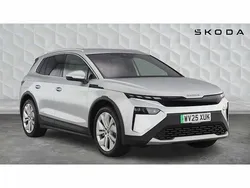 Brilliant silver metallic Used 2025 Skoda Elroq SUV | £31,858 (Fair price)