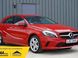 Red Used 2017 Mercedes A180 Premium Hatchback | £11,749 (Good price)