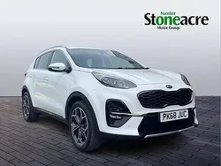 White Used 2018 Kia Sportage GT-Line SUV | £13,495 (Good price)