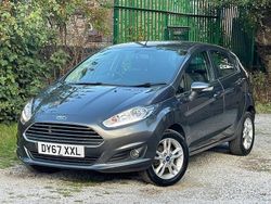 Grey Used 2017 Ford Fiesta Zetec Hatchback | £4,490