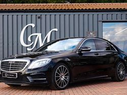 Black Used 2015 Mercedes S400L AMG line Sedan | £17,490