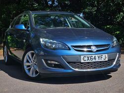 Blue Used 2014 Vauxhall Astra SRi Estate | £3,400 (Fair price)