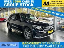 Black Used 2018 Mercedes GLC250 AMG line SUV | £21,395 (Fair price)