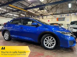Blue Used 2015 Honda Civic S Hatchback | £6,789 (Fair price)