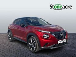 Red Used 2022 Nissan Juke Tekna+ SUV | £19,695 (Fair price)