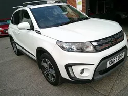 White Used 2017 Suzuki Vitara SZ5 SUV | £8,295 (Fair price)