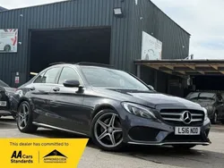 Grey Used 2016 Mercedes C200 AMG line Sedan | £11,990 (Fair price)