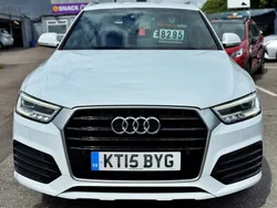 White Used 2015 Audi Q3 S-Line SUV | £8,000 (Fair price)