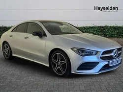 Silver Used 2020 Mercedes CLA220 AMG Line Premium Plus Sedan | £23,591 (Good price)